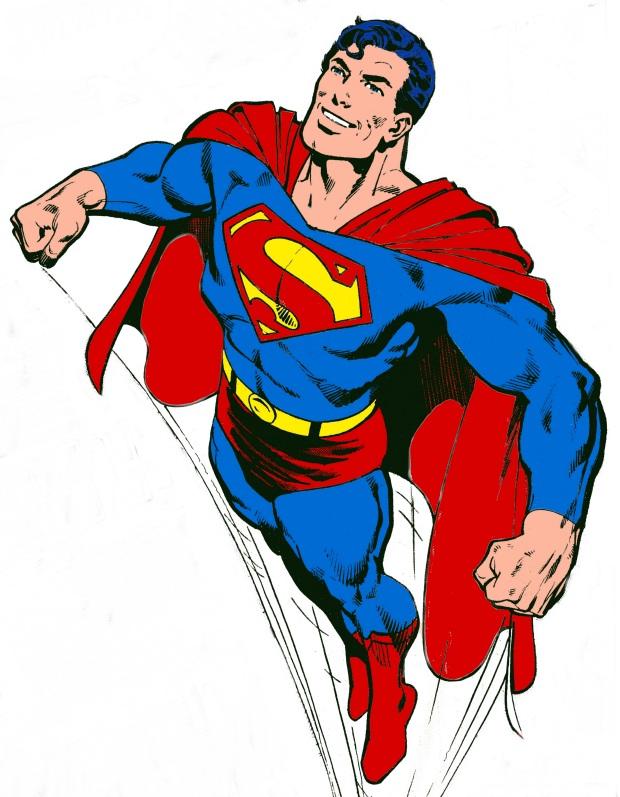 flying superman clipart - photo #21