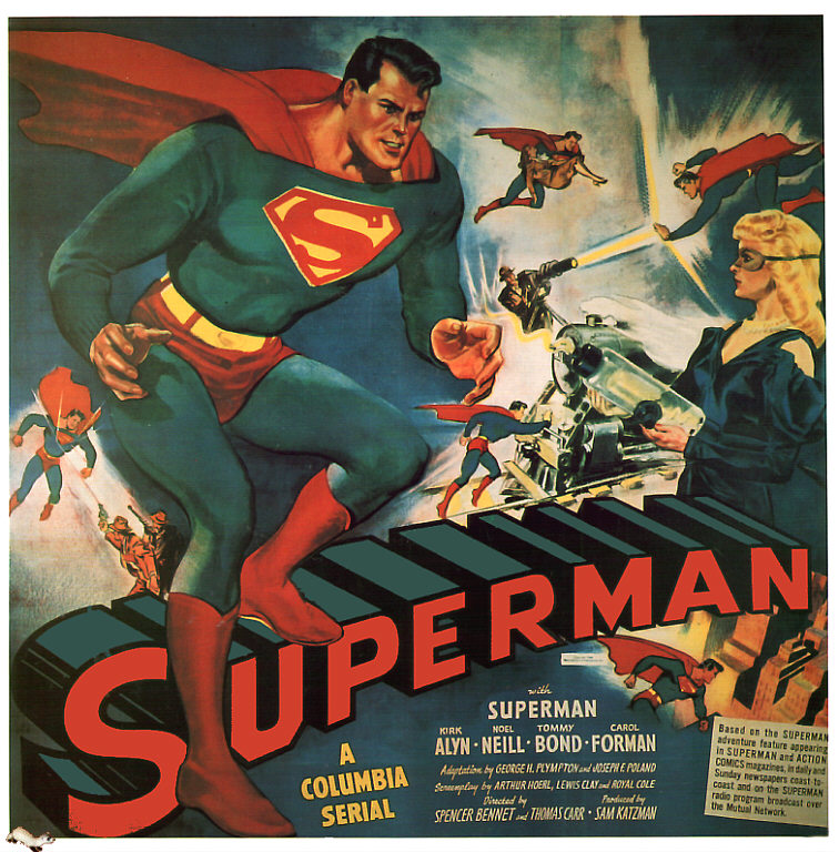 Image result for images of 1948 superman serial