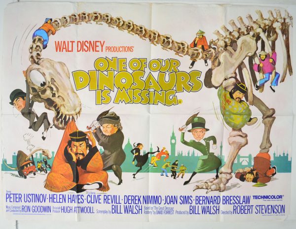 Image result for one of our dinosaurs is missing (1975)