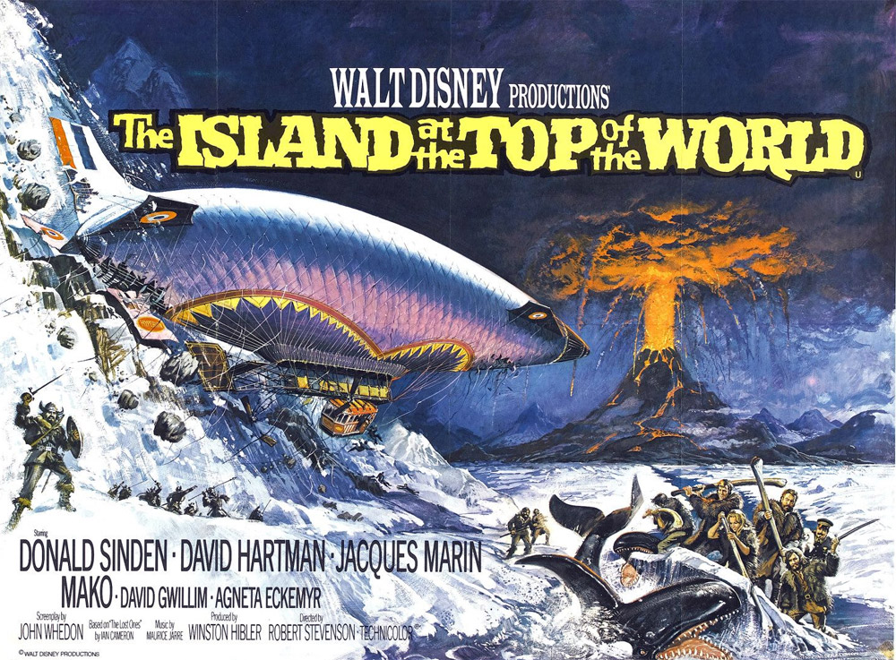 Resultado de imagem para 1974 the island of the top of the world