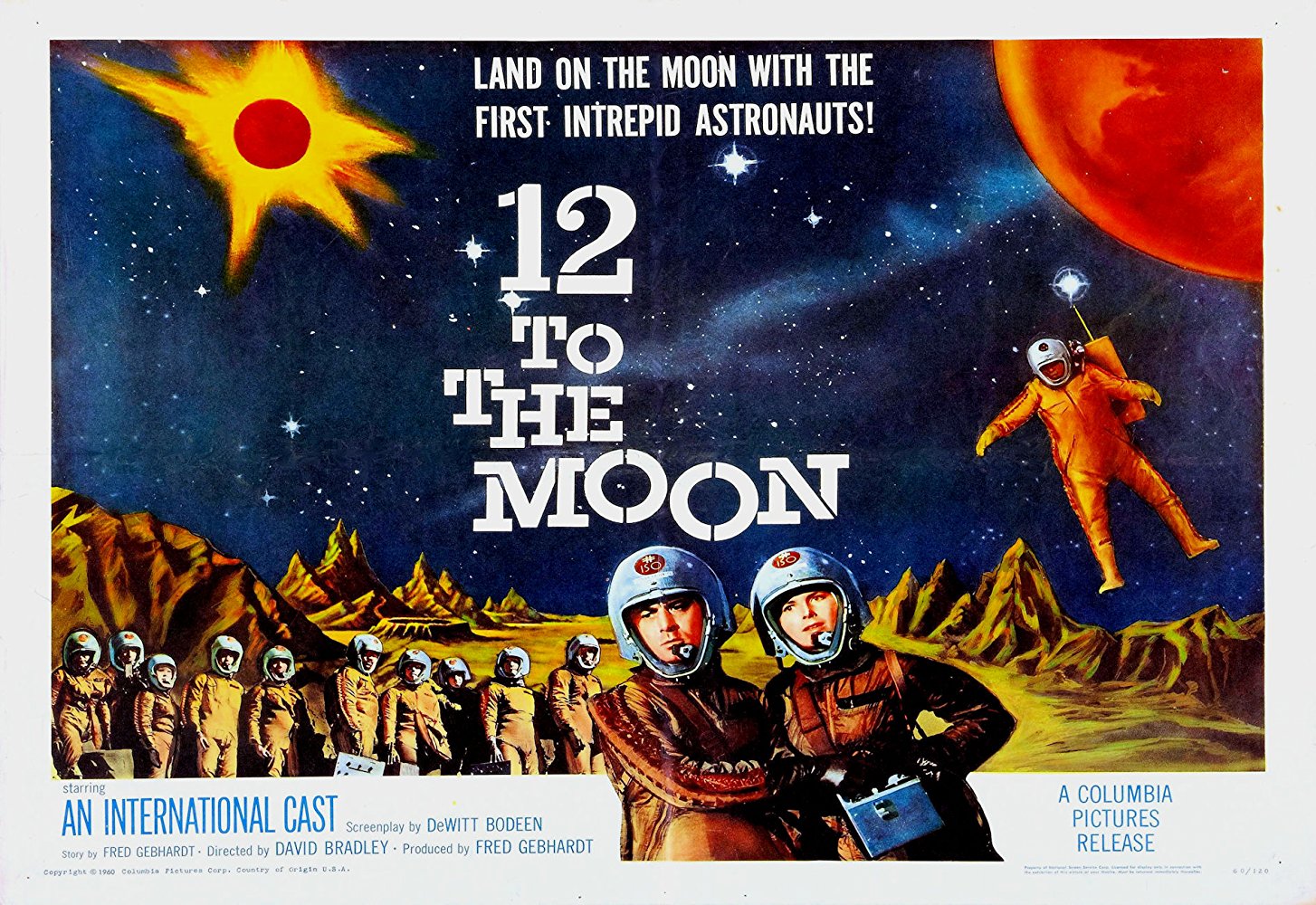 Mike's Movie Cave: 12 To The Moon (1960) – Review